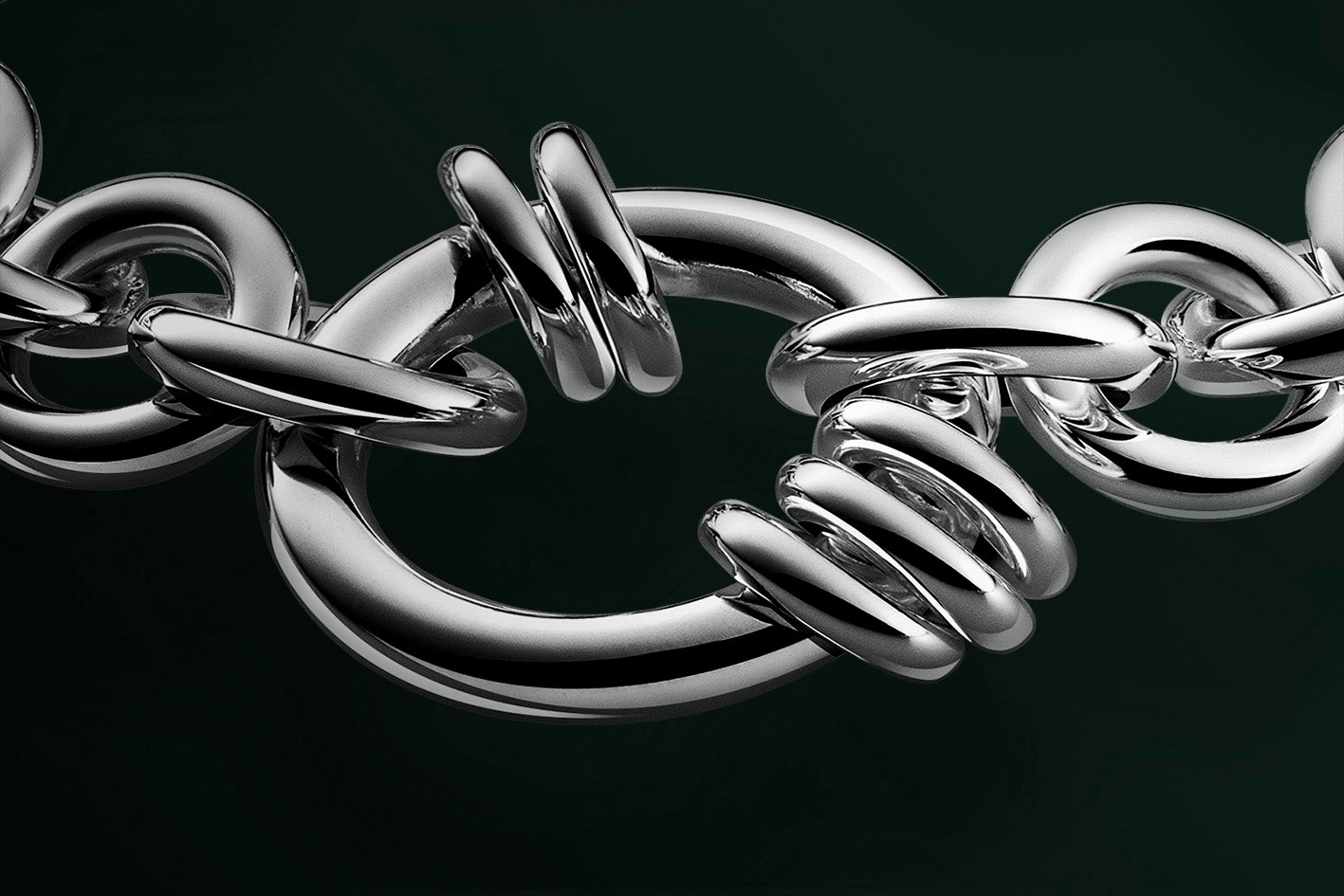 Die Faszination des Kreises - Die Circle of Passion Kettenglieder von AVENIDA